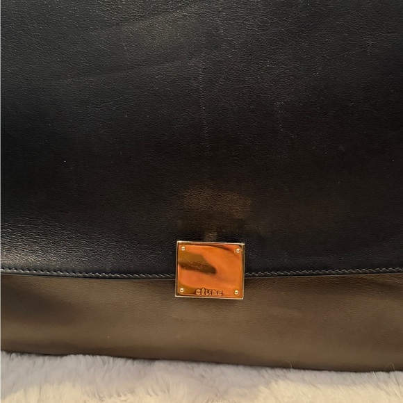 Celine tricolor medium trapeze bag - Picture 5 of 10